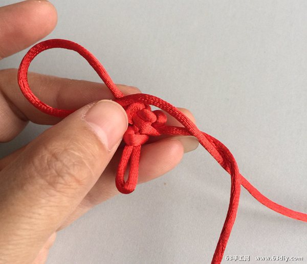 心形结手链 第12步